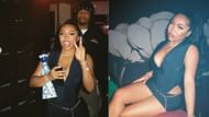 Tyler Nelson showed off her all black cutout dress. (Photos via Tyler Nelson's Instagram post)